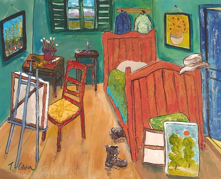 'Homage To Vincent' by artist Tom Cotcher